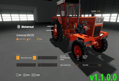 Universal 650 D5 v1.1.0.0