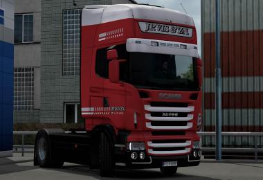 J.P. Vis & Zn. Company Scania RJL 8K skin v1.0