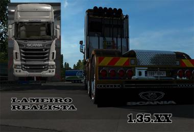 Animated mudguards for SCANIA RCAB 2009 v1.0