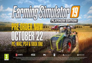 Farming Simulator 19  Platinum Edition Teaser #1 