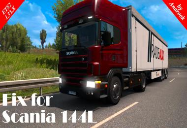 Fix for Scania 144L ETS2 1.35.x