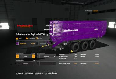 Self-loading wagon Modpack Color / Chrome Edtion v1.0