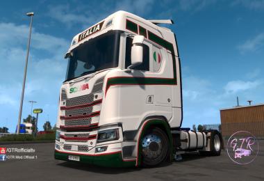 Skin italy for Scania S Next Gen 1.35.x