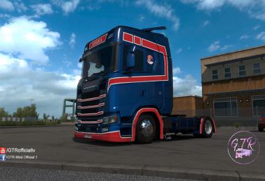 Skin Serbia v1.1 for Scania S Next Gen