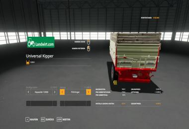 Trailer pack Universal 1 Achs Kipper v1.0