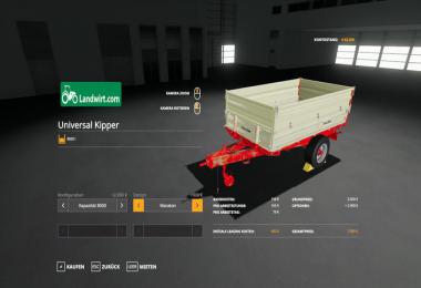 Trailer pack Universal 1 Achs Kipper v1.0