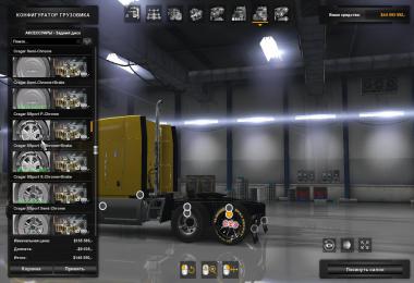 Super Sport Wheels Pack v2.0 ETS2 1.35