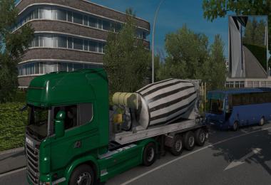 Cement Mixer Jobs & Traffic ETS 2 1.35.x