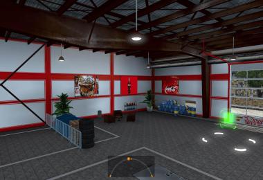 Coca-Cola Garage skin v1.0