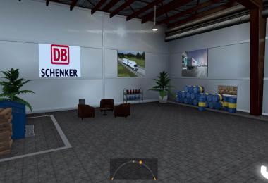 DB Schenker Garage skin 1.35.x