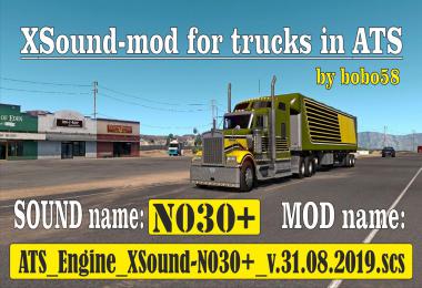 ETS2 Engine XSound N030+ 1.35.x