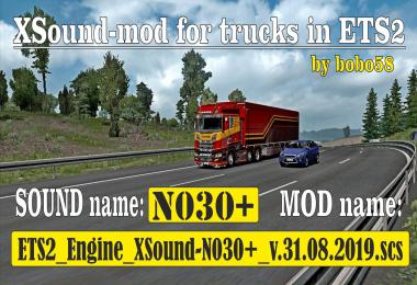 ETS2 Engine XSound N030+ 1.35.x