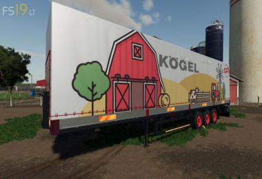 FS19 Mega Kogel Trailers Pack v1.0