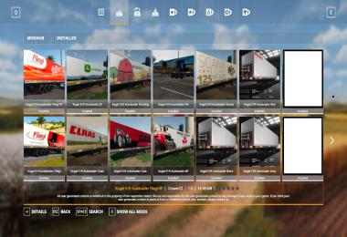 FS19 Mega Kogel Trailers Pack v1.0