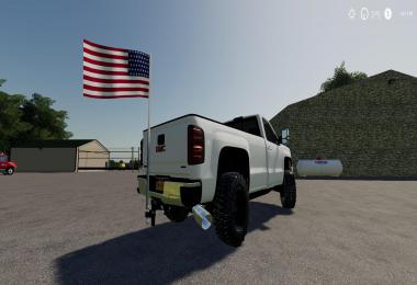 Hitch Mount American Flag v1.0