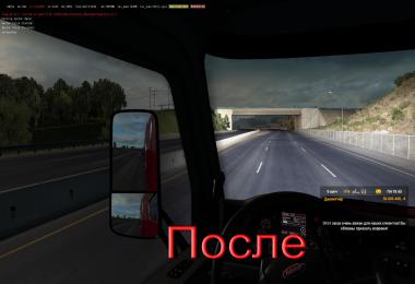 Improved headlights ETS2 1.35