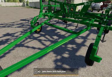 John Deere 2410 3 section plow V1.0