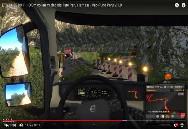 Map Puno Peru v1.9 DX11 ETS2 1.35.x