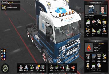 Save Game Profile For AUSTRALIA TASMANIA MAP ETS2 1.35