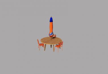 TABLE PARASOL PLIER FANTA v1.0