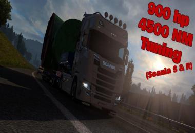 900hp 4500nm Tuning (Scania S&R) 1.35.x