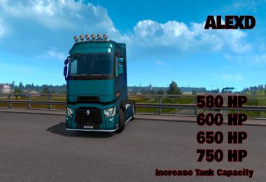 ALEXD Renault Trucks T Range New Engine 1.35.x