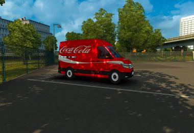 Cocacola skins for volkswagen crafter 2019 by hf games v1.0