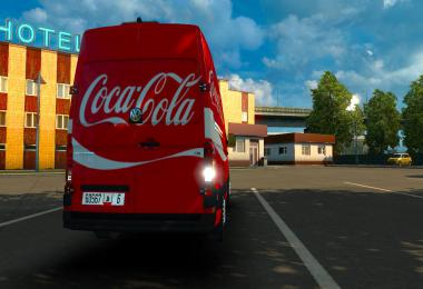 Cocacola skins for volkswagen crafter 2019 by hf games v1.0