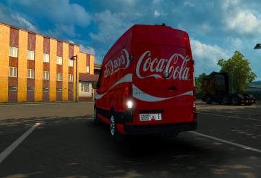 Cocacola skins for volkswagen crafter 2019 by hf games v1.0