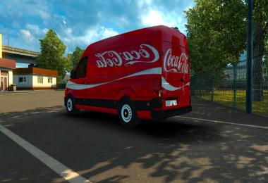 Cocacola skins for volkswagen crafter 2019 by hf games v1.0