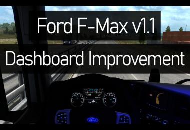 Dashboard Improvement For Ford F-Max v1.1