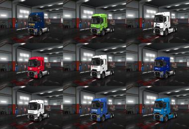 European Logistics Companies Paint Jobs Pack v1.3