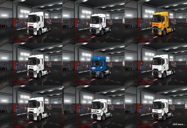 European Logistics Companies Paint Jobs Pack v1.3