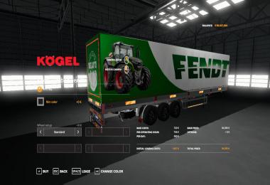 FENDT KOGEL AUTOLOADER TRAILER v1.0