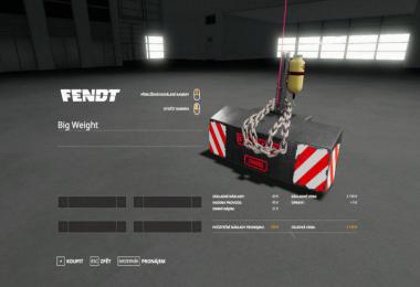 Fendt Weight v1.0.0.0