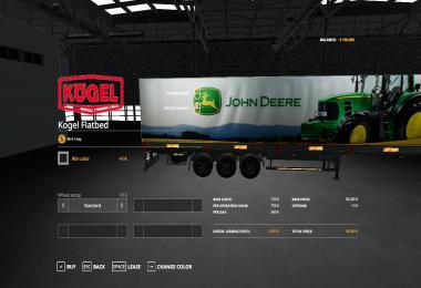 FS19 John Deere Kogel Pack Trailers by CrowerCZ