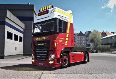 Jan C. Swijnenburg skin for DAF XF Euro6 v1.0