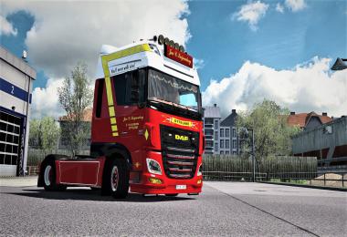 Jan C. Swijnenburg skin for DAF XF Euro6 v1.0