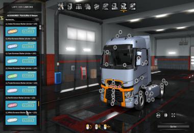 New PACK ACSSESIORE – FOR ALL TRUCKS  – ETS2 1.35.x