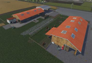 Placeable cow pasture / dairy farm v2.0