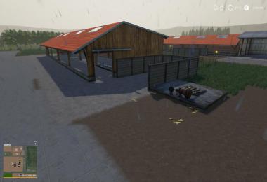 Placeable cow pasture / dairy farm v2.0