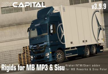 Rigid chassis for MB MP3 & Sisu Polar Mk1 ByCapital v3.9.9