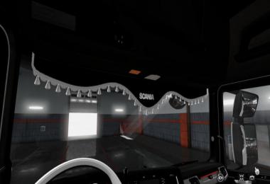 Scania 2016 Black and White Interior v1.1