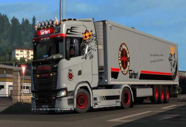 Skin Sartori Transport + Trailer Krone v3.0