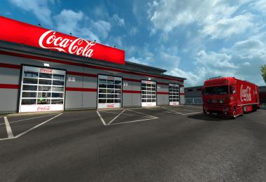 Coca cola for mercedes new actros by hf games skins 1.35