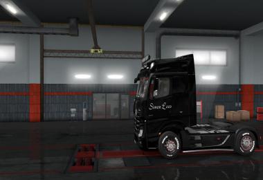 Skins SIMON LOOS for mercedes new actros BV HF GAMES v1.1