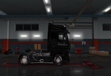 Skins SIMON LOOS for mercedes new actros BV HF GAMES v1.1