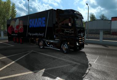 Skins SIMON LOOS for mercedes new actros BV HF GAMES v1.1