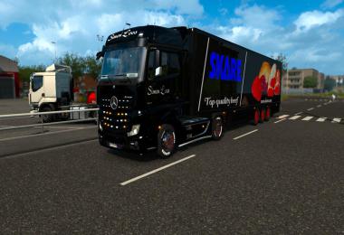 Skins SIMON LOOS for mercedes new actros BV HF GAMES v1.1