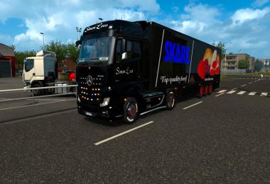 Skins SIMON LOOS for mercedes new actros BV HF GAMES v1.1